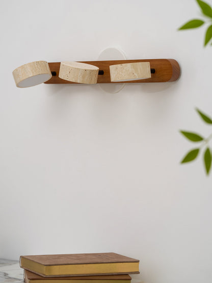 Travertine Duo Wall Light - Vakkerlight
