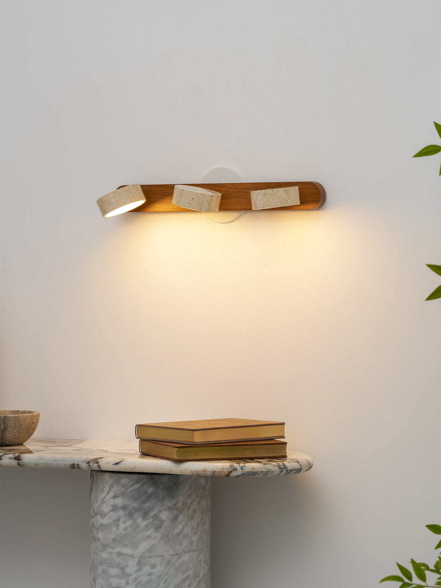 Travertine Duo Wall Light - Vakkerlight