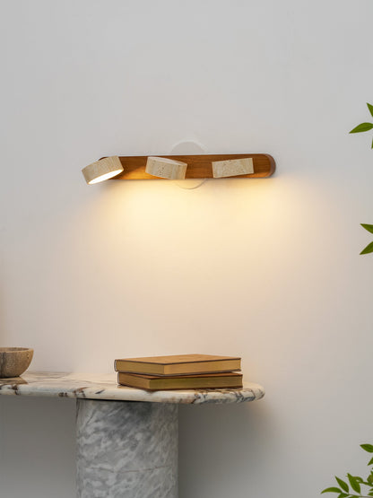 Travertine Duo Wall Light - Vakkerlight