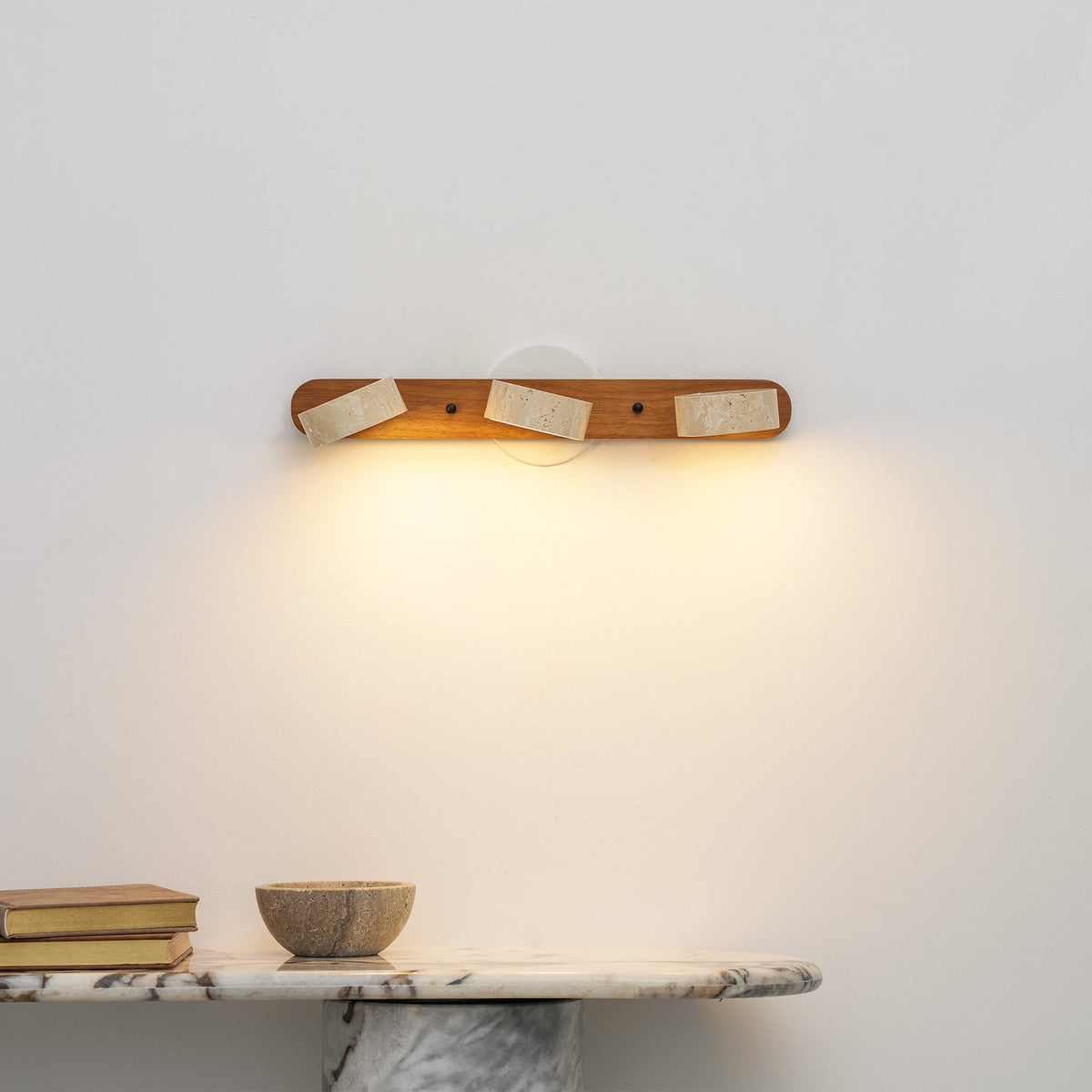 Travertine Duo Wall Light - Vakkerlight