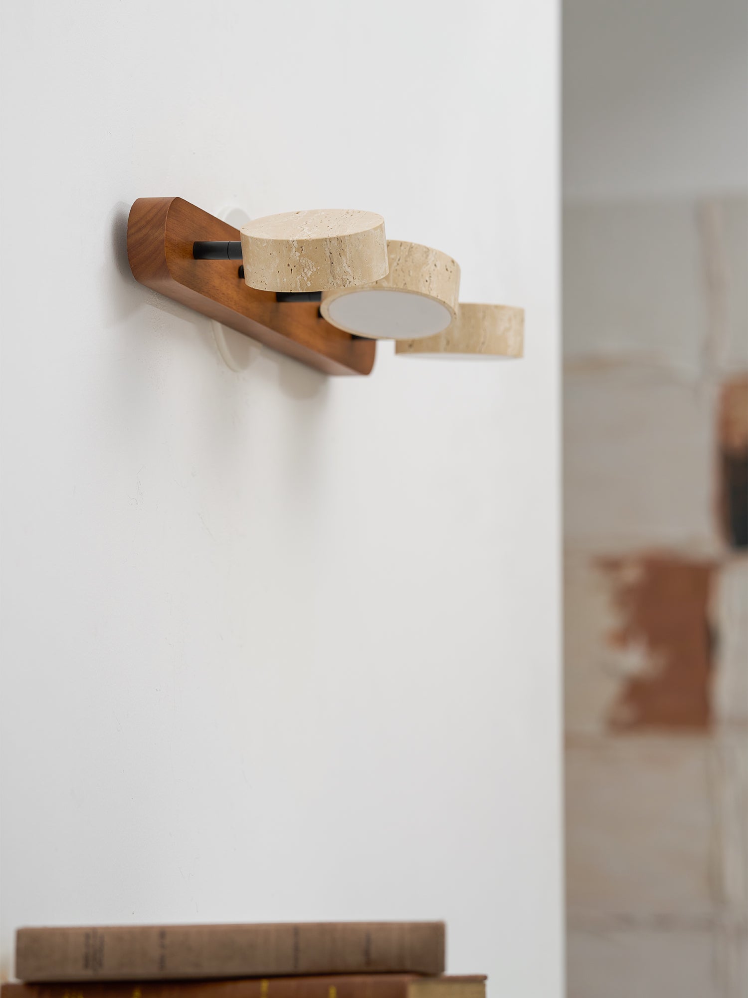 Travertine Duo Wall Light - Vakkerlight