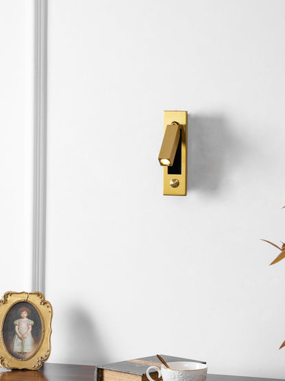 Embedded Bedside Wall Sconce with USB Port