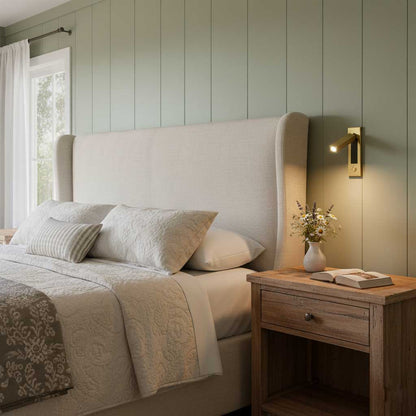 Embedded Bedside Wall Sconce with USB Port