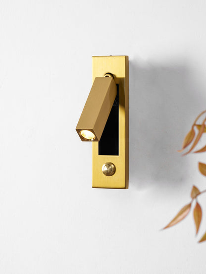 Embedded Bedside Wall Sconce with USB Port