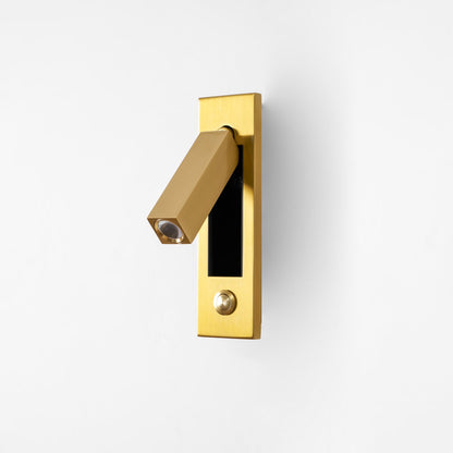 Embedded Bedside Wall Sconce with USB Port