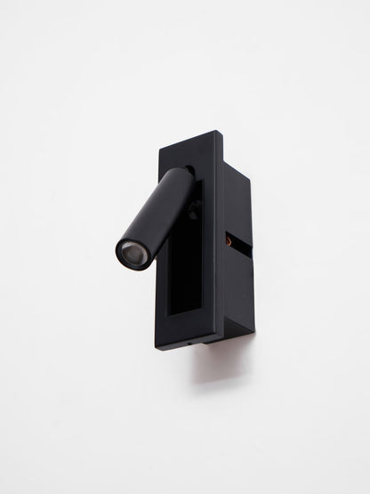 Embedded Bedside Wall Sconce with USB Port