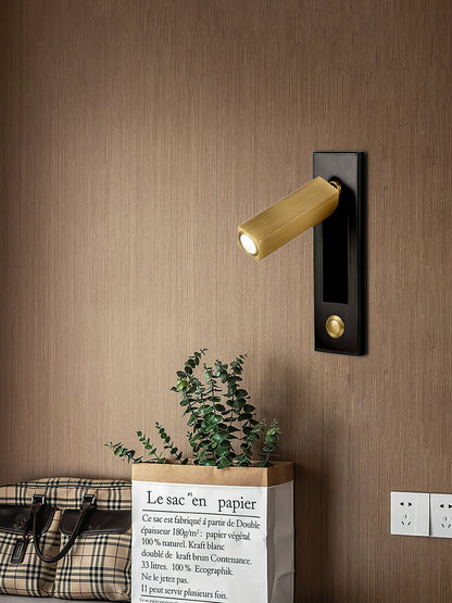 Embedded Bedside Wall Sconce with USB Port