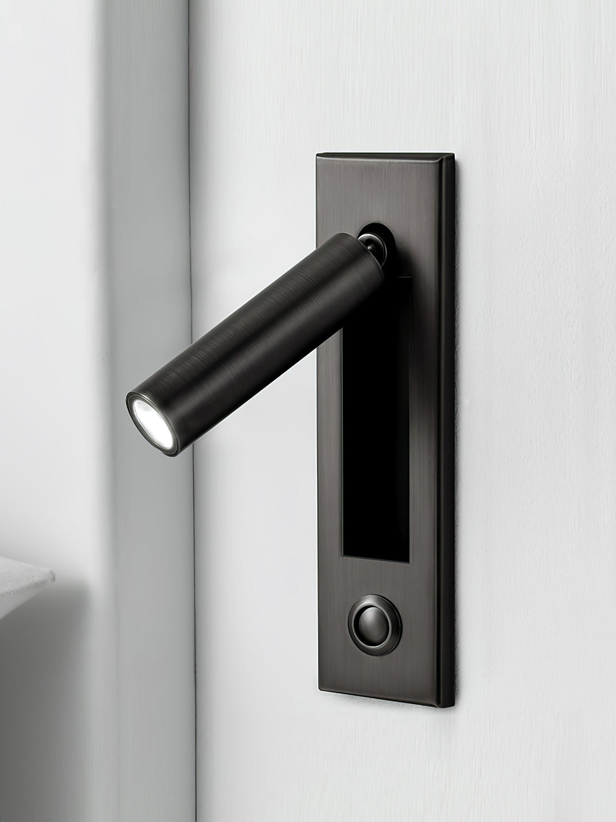 Embedded Bedside Wall Sconce with USB Port