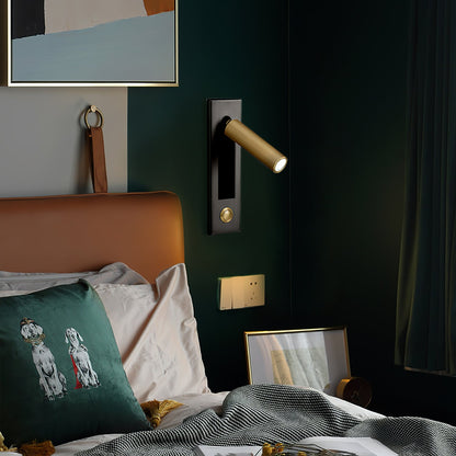Embedded Bedside Wall Sconce with USB Port