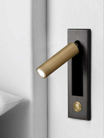 Embedded Bedside Wall Sconce with USB Port