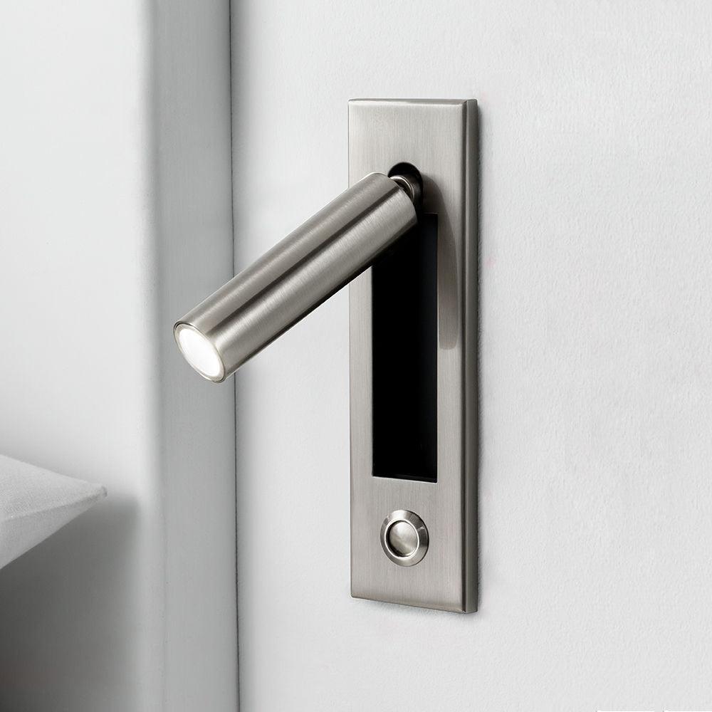 Embedded Bedside Wall Sconce with USB Port