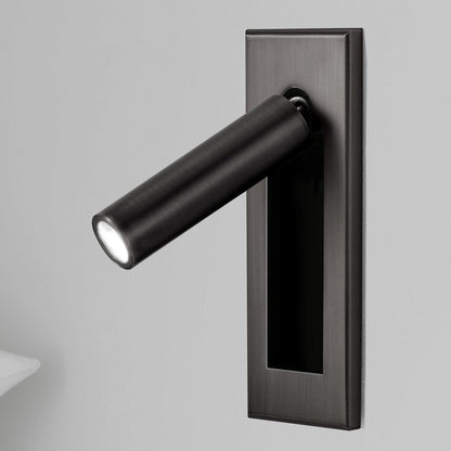 Embedded Bedside Wall Sconce with USB Port — front view
