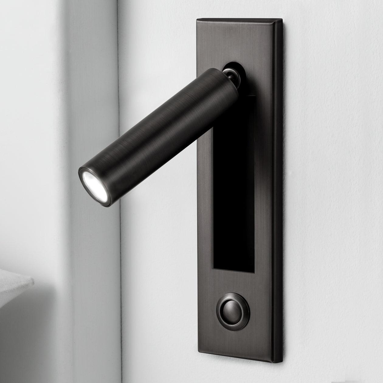 Embedded Bedside Wall Sconce with USB Port