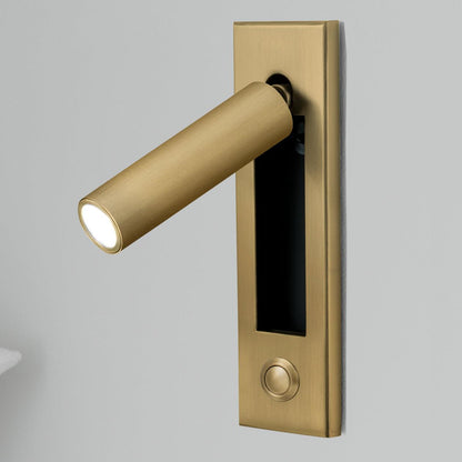Embedded Bedside Wall Sconce with USB Port