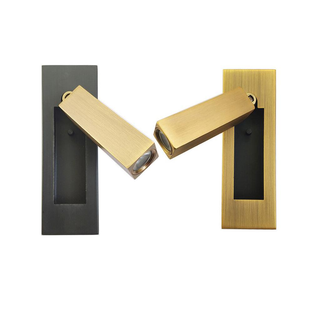 Embedded Bedside Wall Sconce with USB Port