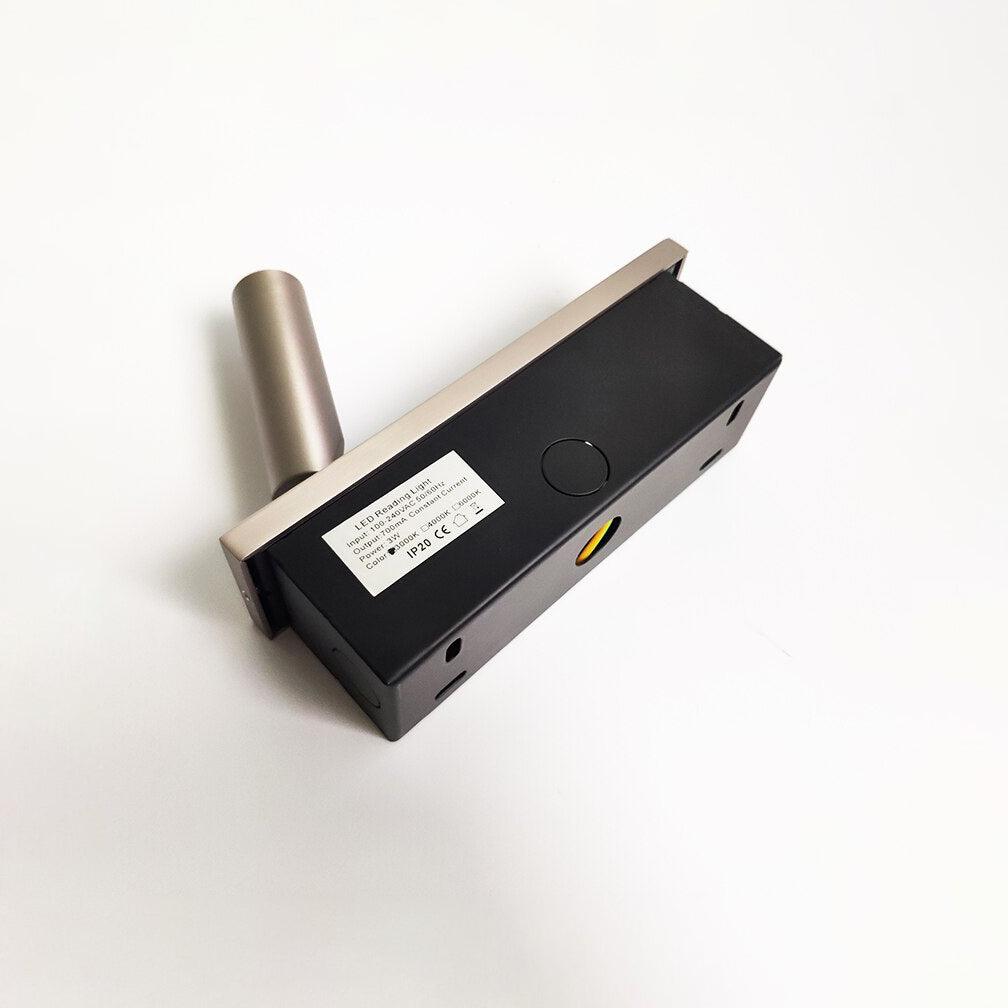 Embedded Bedside Wall Sconce with USB Port