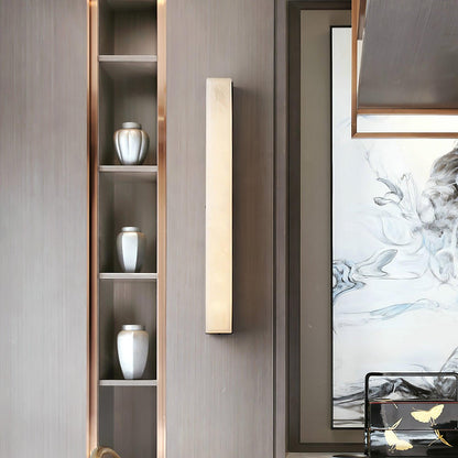 Alabaster Wall Lamp with Adjustable Brightness