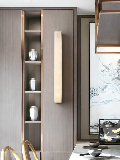 Alabaster Wall Lamp with Adjustable Brightness