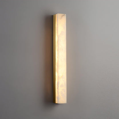 Alabaster Wall Lamp with Adjustable Brightness