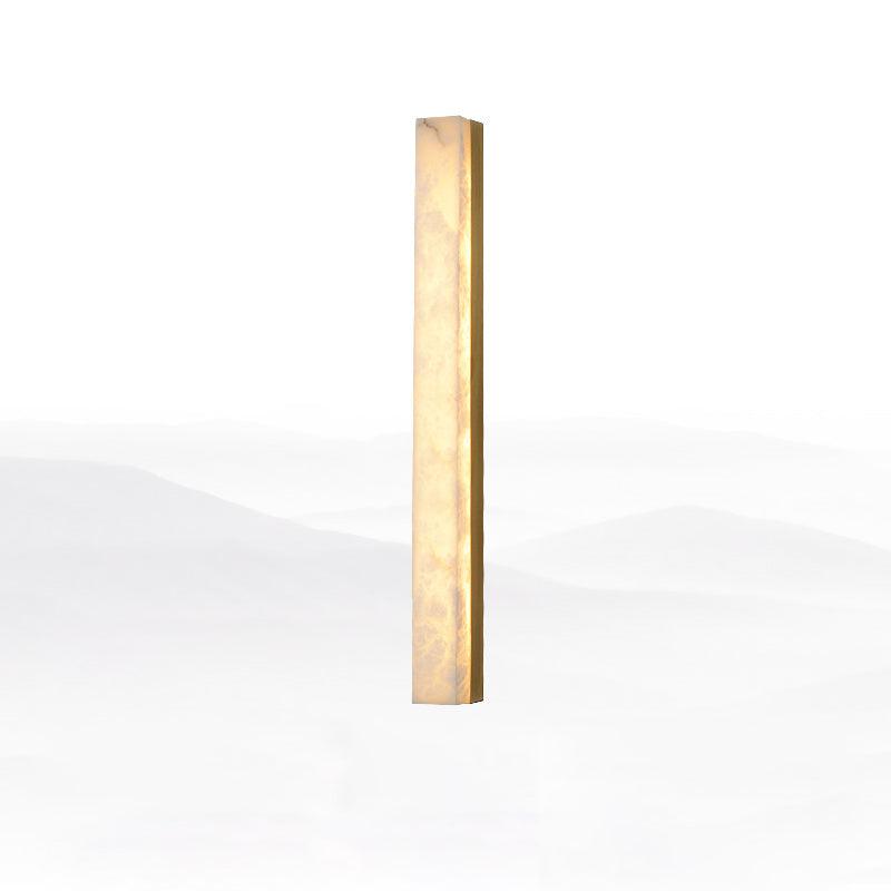 Alabaster Wall Lamp with Adjustable Brightness — lifestyle view