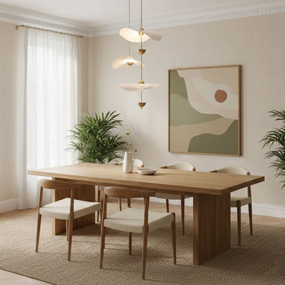 Envolee Double Biscuit Pendant Light Position 8