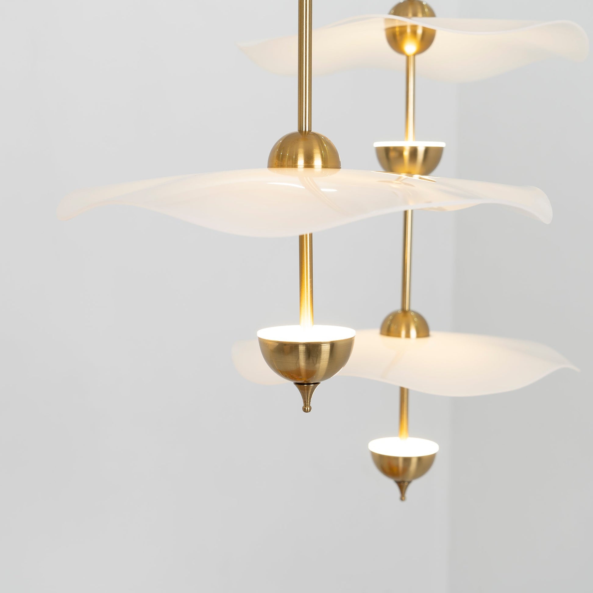 Envolee Double Biscuit Pendant Light Position 59