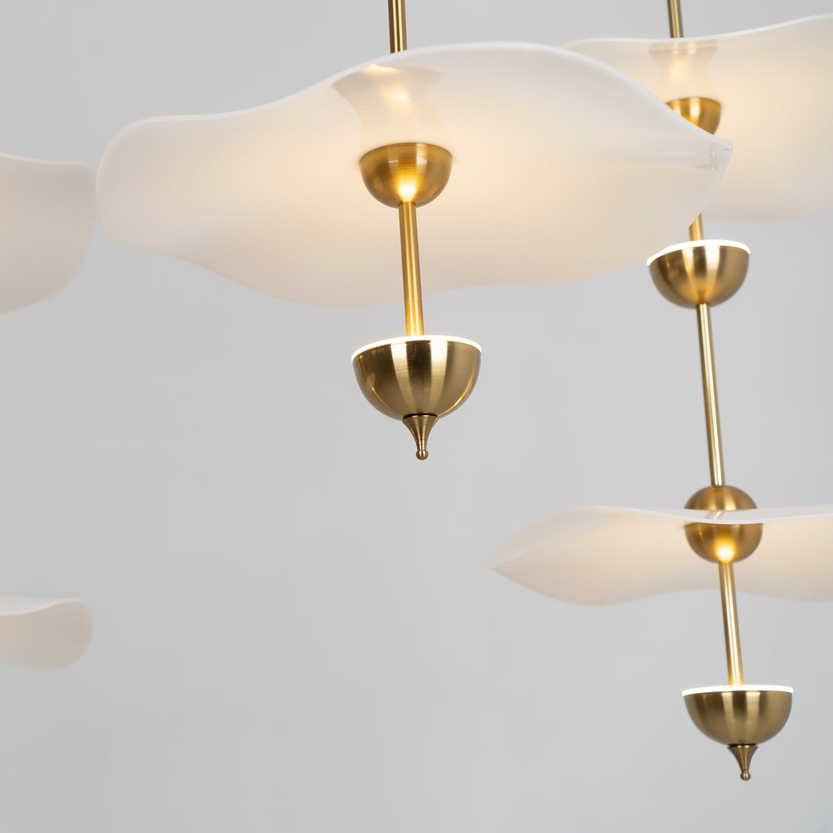 Envolee Double Biscuit Pendant Light Position 60