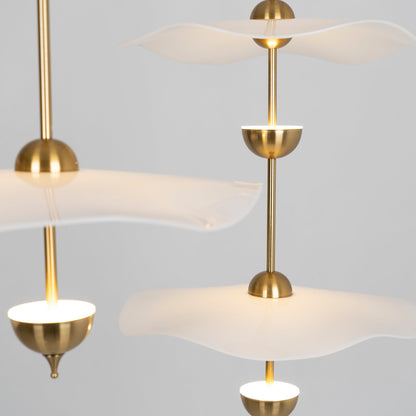 Envolee Double Biscuit Pendant Light Position 62