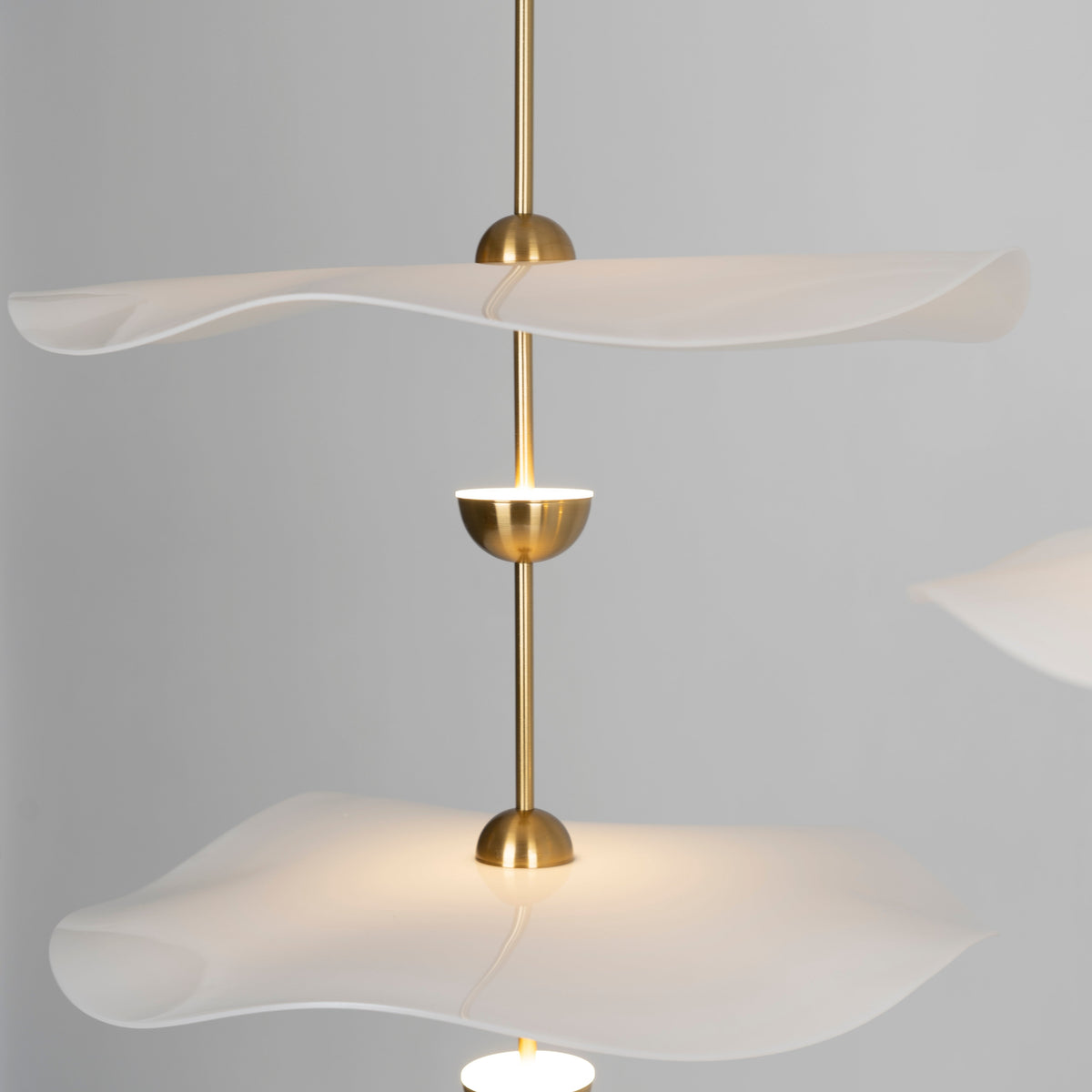 Envolee Double Biscuit Pendant Light Position 63