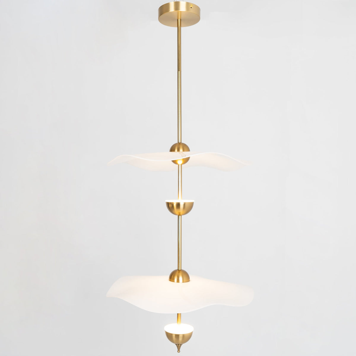 Envolee Double Biscuit Pendant Light Position 68