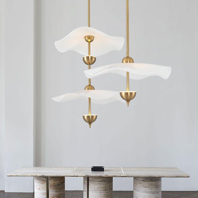 Envolee Double Biscuit Pendant Light Position 18