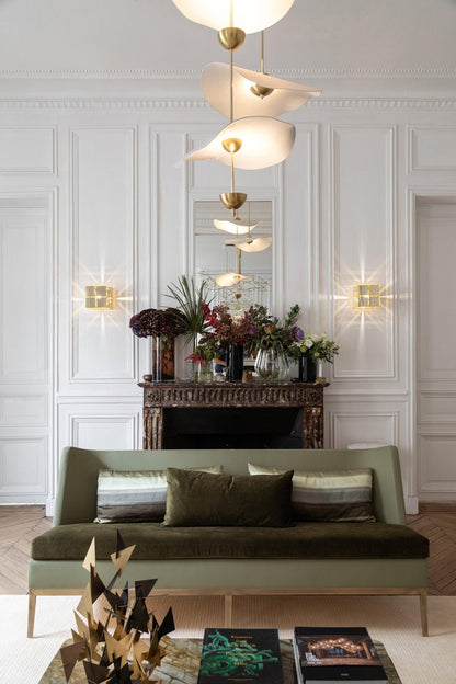 Envolee Double Biscuit Pendant Light Position 47