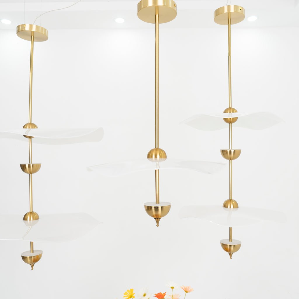 Envolee Double Biscuit Pendant Light Position 48