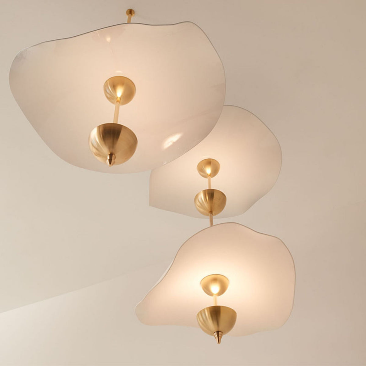 Envolee Double Biscuit Pendant Light Position 81
