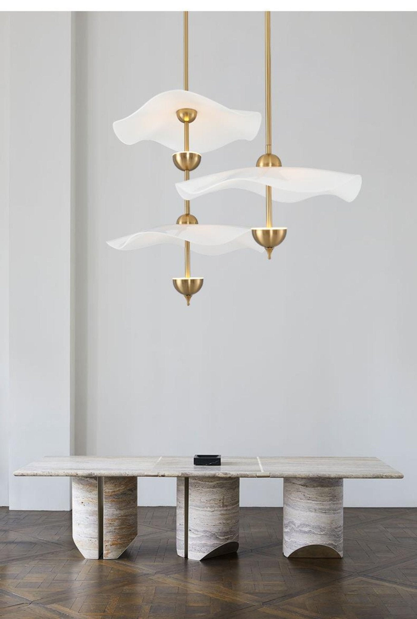 Double-Layer Pendant Light with Warm Glow — lifestyle view