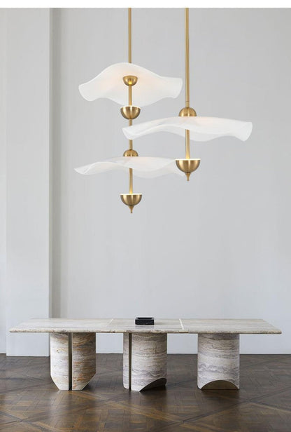 Double-Layer Pendant Light with Warm Glow — lifestyle view