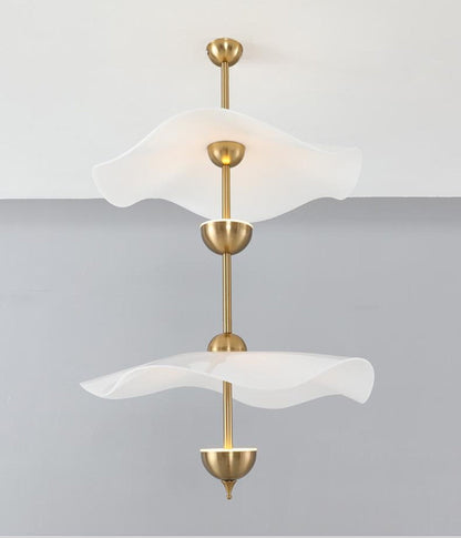 Envolee Double Biscuit Pendant Light Position 78