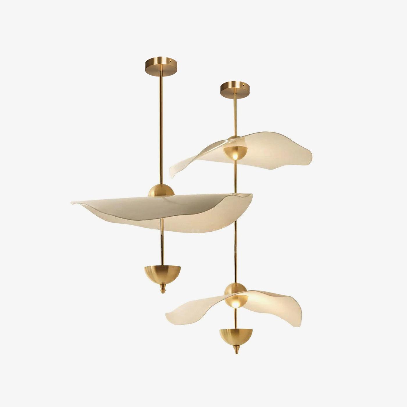 Envolee Double Biscuit Pendant Light Position 20