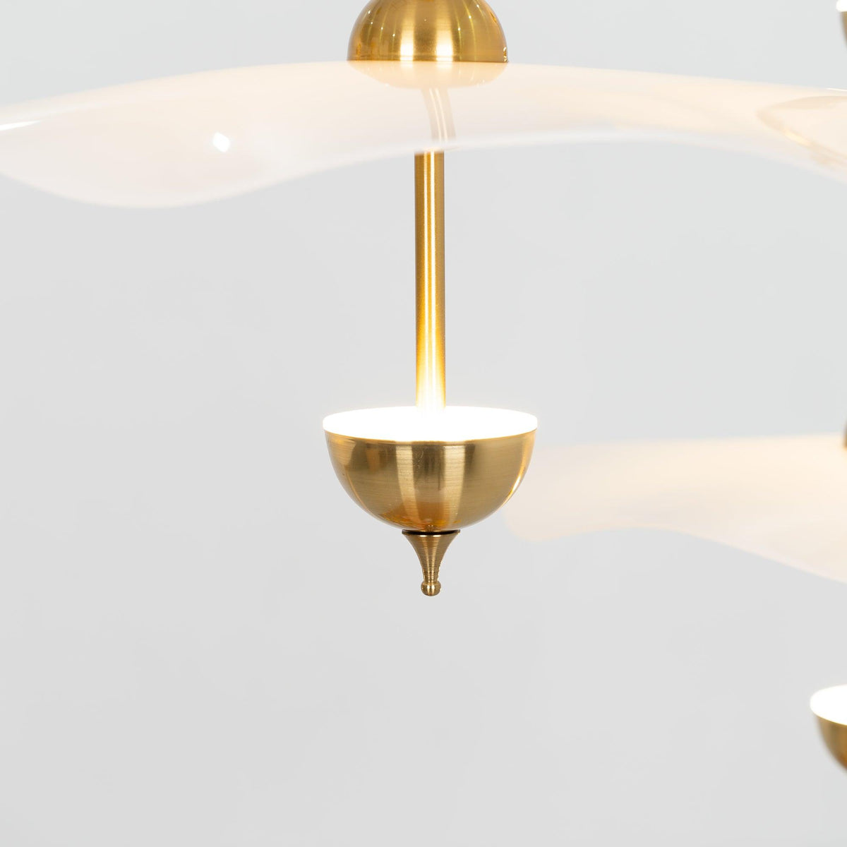 Envolee Double Biscuit Pendant Light Position 34