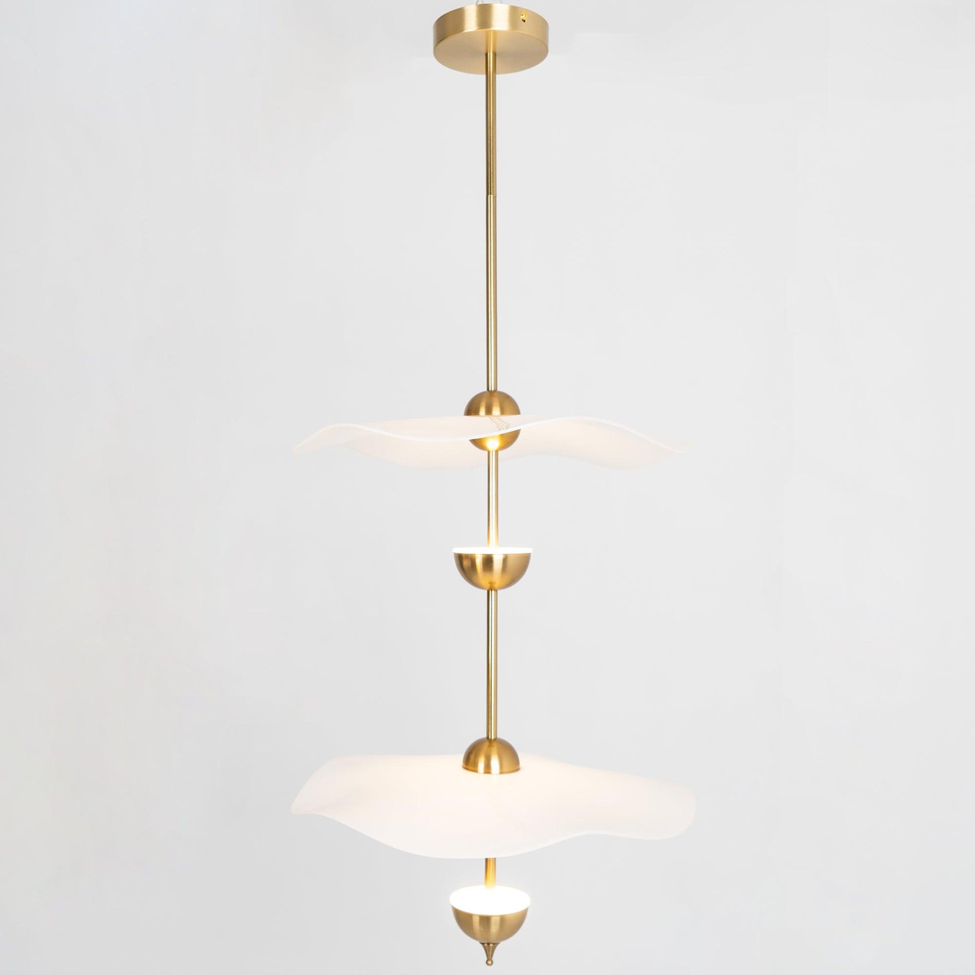 Envolee Double Biscuit Pendant Light Position 42