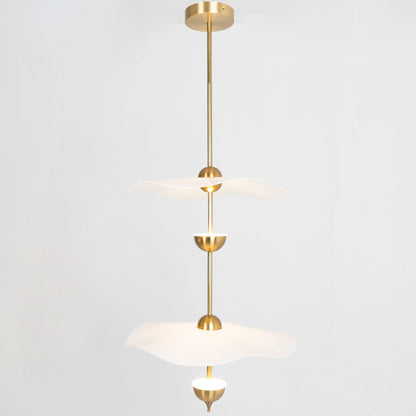 Envolee Double Biscuit Pendant Light Position 42