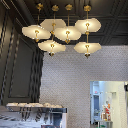 Envolee Double Biscuit Pendant Light Position 22