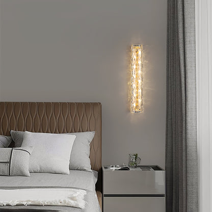 Fine Art Wall Sconce with Adjustable Brightness — front view