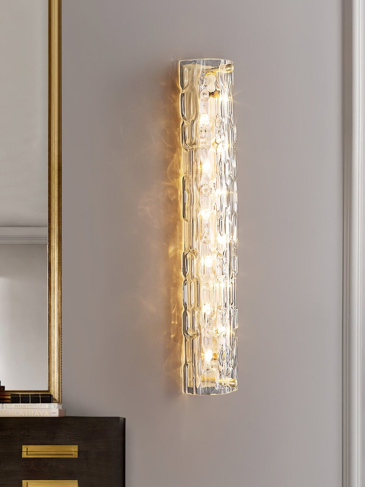 Fine Art Wall Sconce with Adjustable Brightness