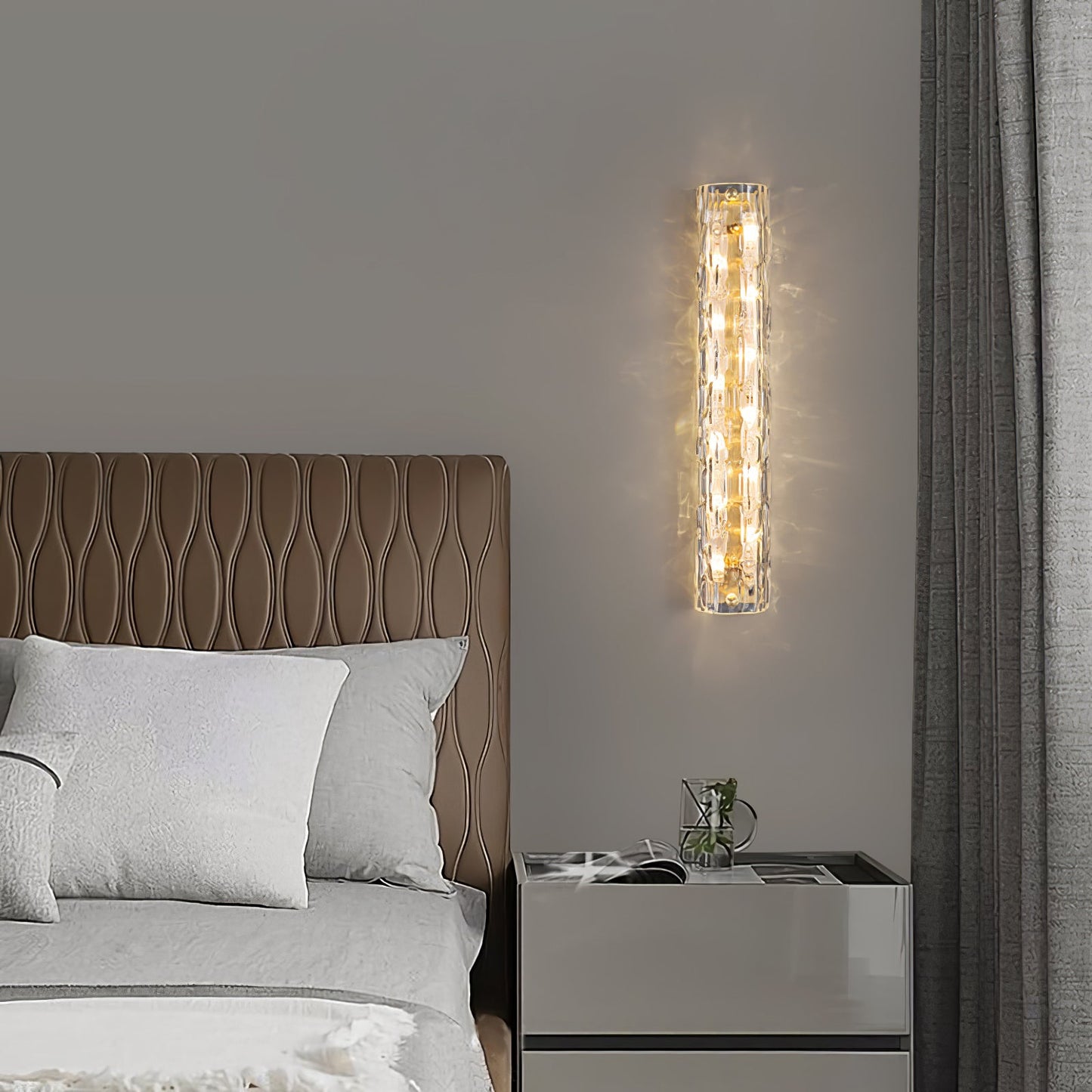 Fine Art Wall Sconce with Adjustable Brightness