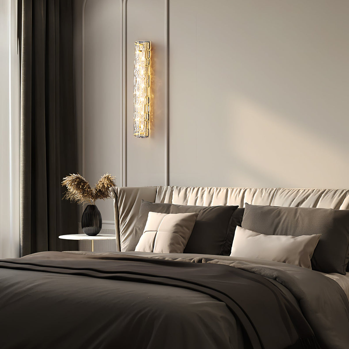 Fine Art Wall Sconce with Adjustable Brightness