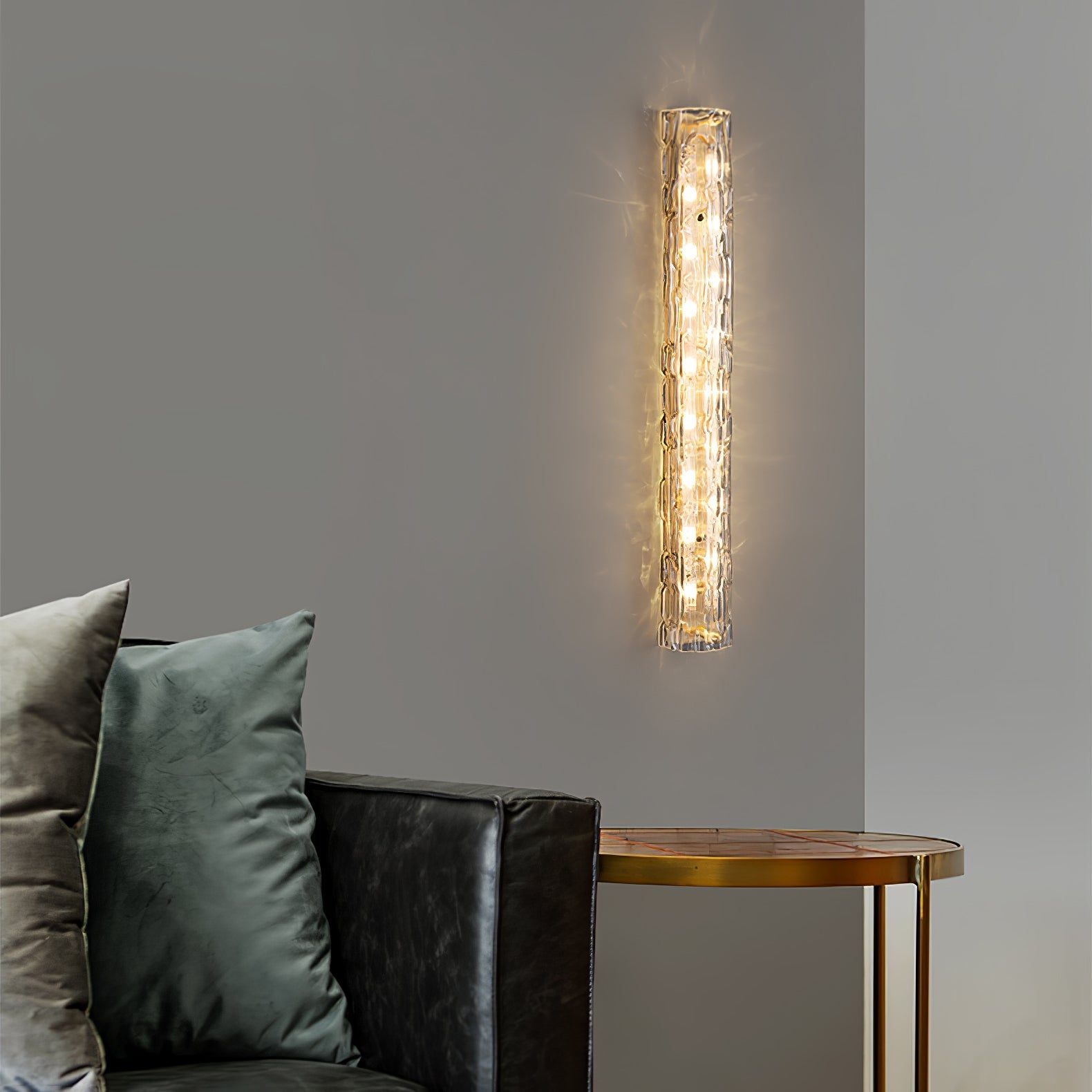 Fine Art Wall Sconce with Adjustable Brightness — alternate angle