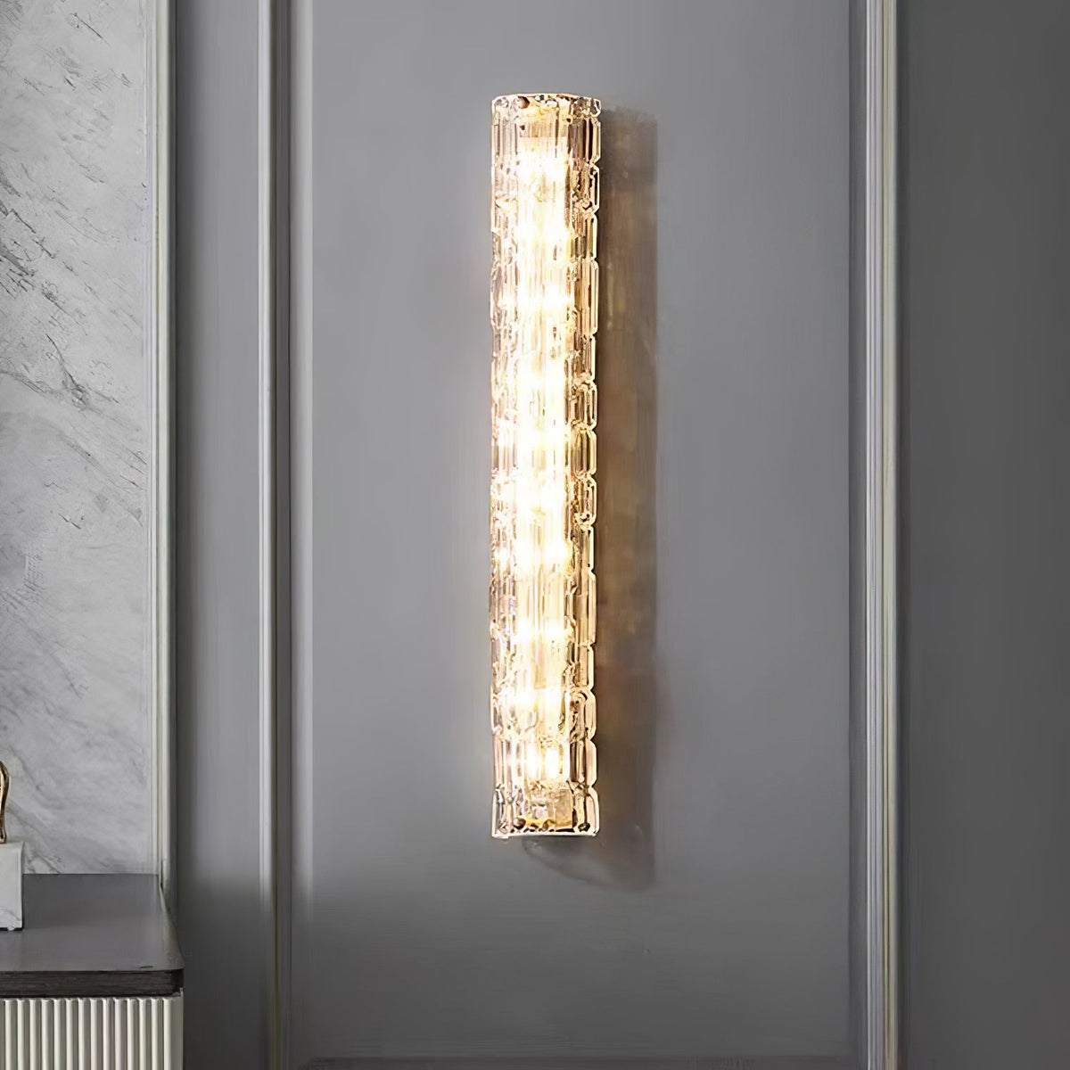 Fine Art Wall Sconce with Adjustable Brightness