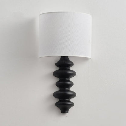 Fishbone Wall Sconce, Adjustable Light Direction — front view
