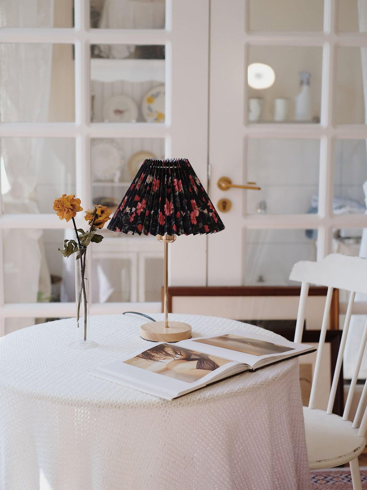 Modern Table Lamp with Adjustable Brightness